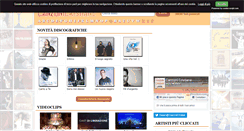Desktop Screenshot of canzonicristiane.it